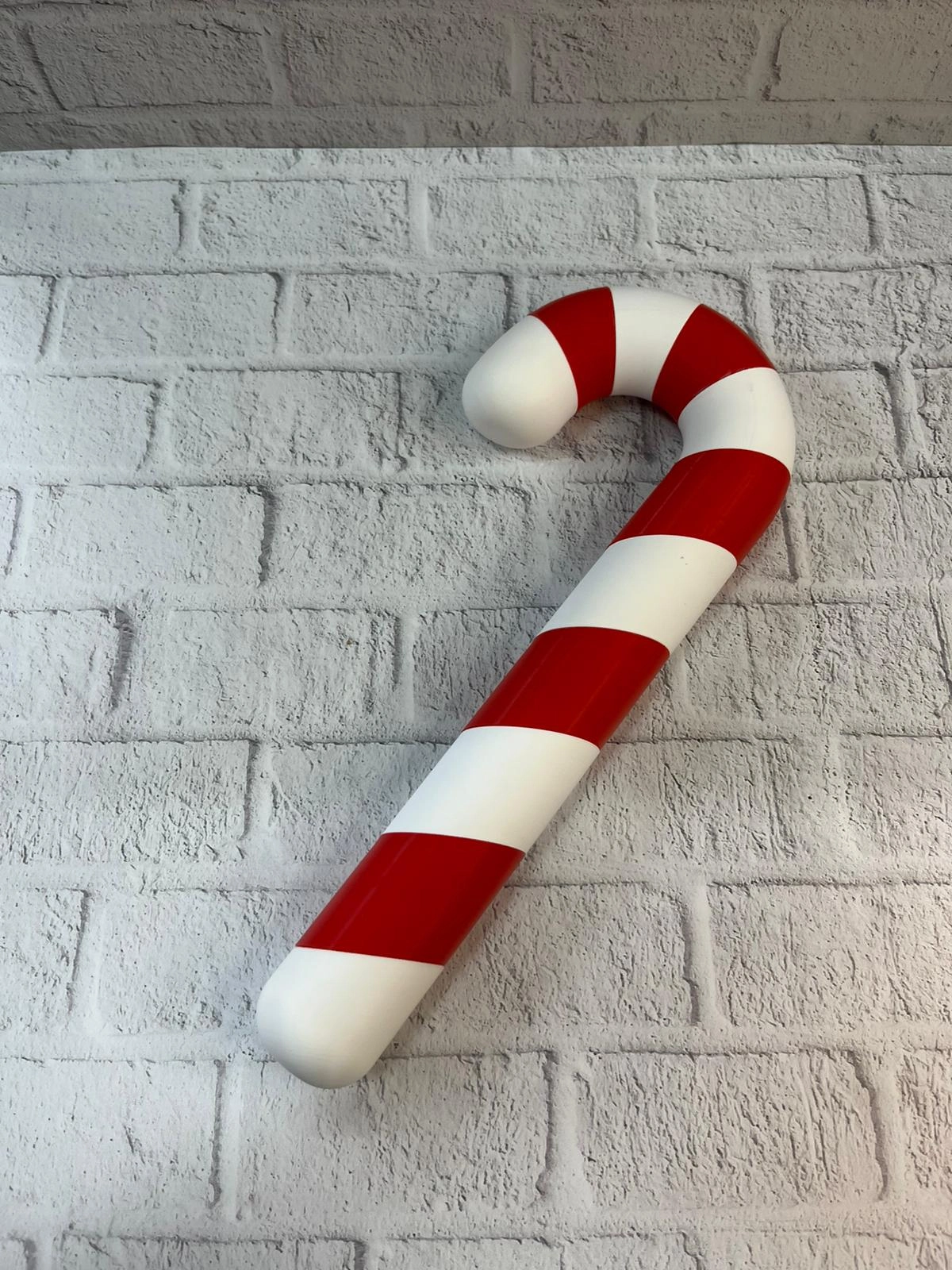 Yılbaşı Temalı Dekoratif Şeker Biblo Sıcak Salon Aksesuarı 13x34 Cm ( Lisinya )