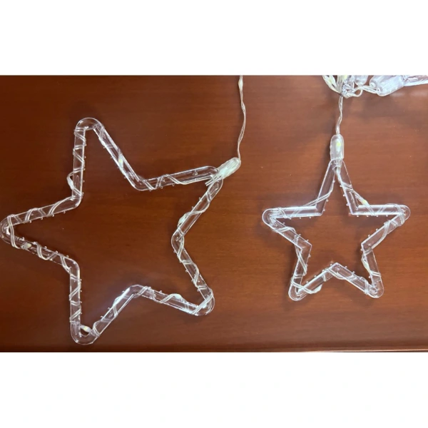 Yıldız Perde Led 10 Saçaklı ( Lisinya ) Yıldız Perde Led 10 Saçaklı ( Lisinya )