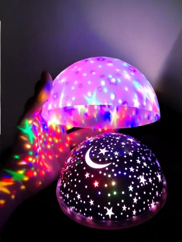 Yıldızlı Gökyüzü Efektli Projektörlü Masa Ve Gece Lambası ( Lisinya )