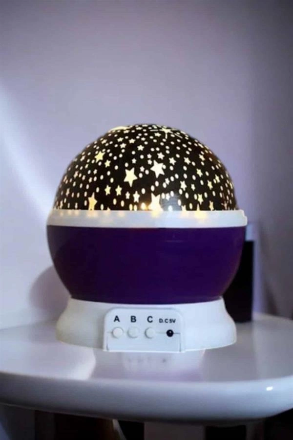 Yıldızlı Gökyüzü Projeksiyon Gece Lambası Hareketli Işık Şovu ( Lisinya ) Yıldızlı Gökyüzü Projeksiyon Gece Lambası Hareketli Işık Şovu ( Lisinya )