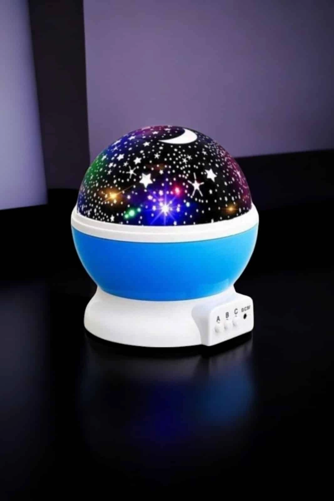 Yıldızlı Gökyüzü Projeksiyon Gece Lambası Hareketli Işık Şovu ( Lisinya )