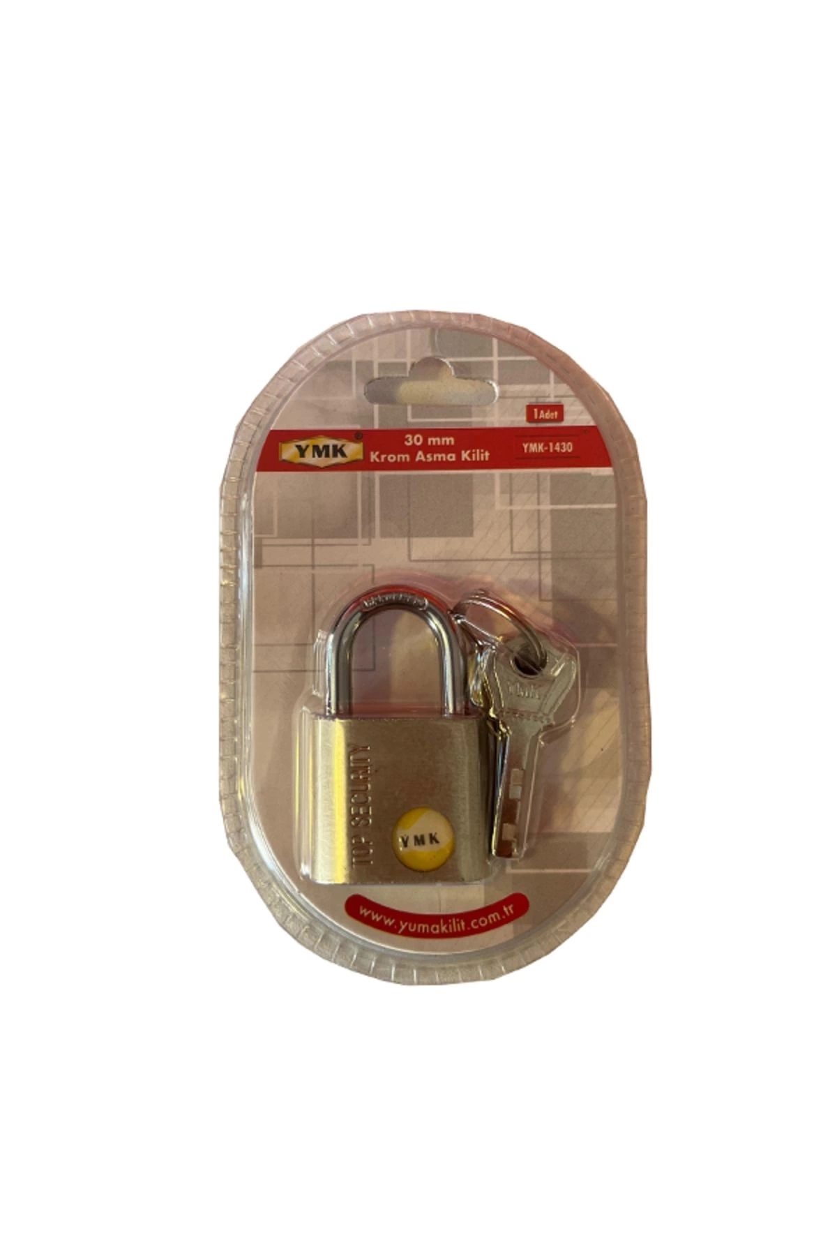 Ymk Krom Asma Kilit 30mm ( Lisinya )