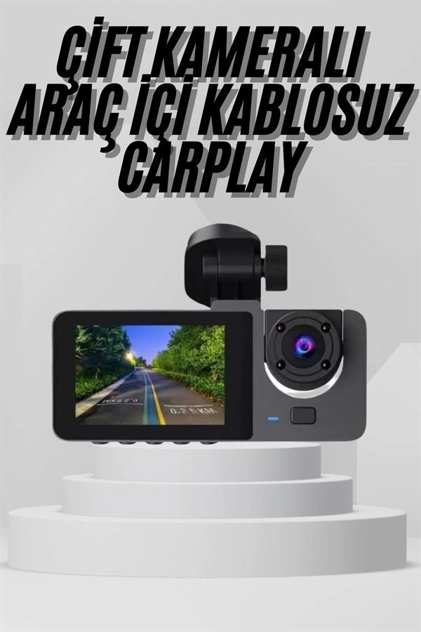 Yol Kayıt Araç Kamerası Hd Dvr 3 Kameralı 2.0in Ekranlı Ön İç Arka ( Lisinya ) Yol Kayıt Araç Kamerası Hd Dvr 3 Kameralı 2.0in Ekranlı Ön İç Arka ( Lisinya )