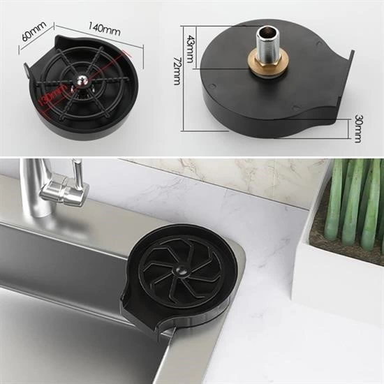 Yüksek Basınçlı Otomatik Bardak Yıkama Aparatı Mutfak Lavaboları İçin Hızlı Kupa Durulayıcı ( Lisinya ) Yüksek Basınçlı Otomatik Bardak Yıkama Aparatı Mutfak Lavaboları İçin Hızlı Kupa Durulayıcı ( Lisinya )