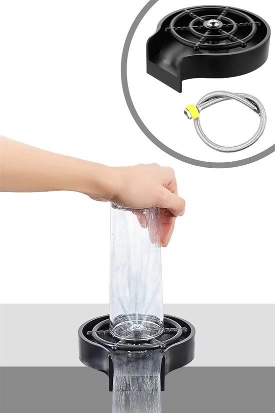 Yüksek Basınçlı Otomatik Bardak Yıkama Aparatı Mutfak Lavaboları İçin Hızlı Kupa Durulayıcı ( Lisinya ) Yüksek Basınçlı Otomatik Bardak Yıkama Aparatı Mutfak Lavaboları İçin Hızlı Kupa Durulayıcı ( Lisinya )