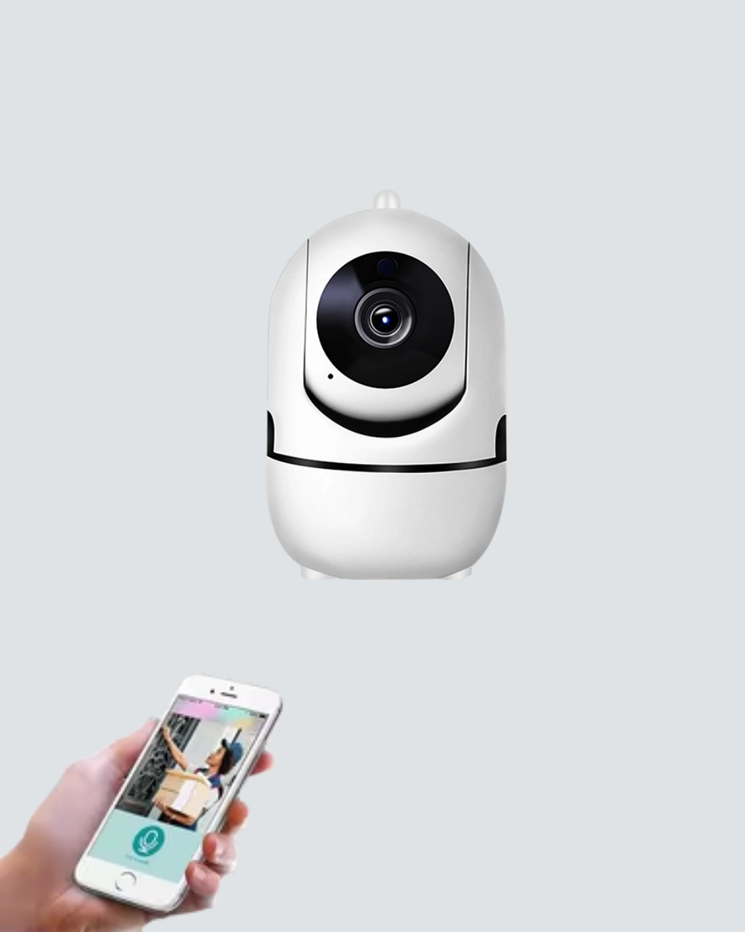 Yüksek Çözünürlüklü Hareket Takipli Kablosuz Güvenlik Kamerası – 1080p, Gece Görüşlü ( Lisinya )