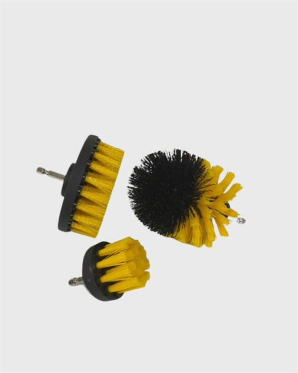 Yüksek Devirde Etkili Temizlik Sağlayan Matkap Ucu Fırça Seti ( Lisinya )