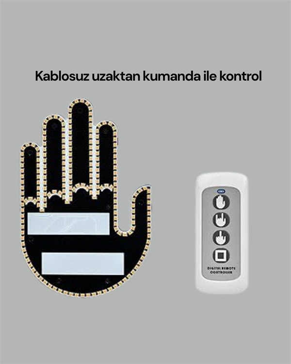 Yüksek Görünürlüklü Otomobil Jest Işığı – 3 Modlu Led Arka Cam Aksesuarı, Pratik Ve Eğlenceli ( Lisinya ) Yüksek Görünürlüklü Otomobil Jest Işığı – 3 Modlu Led Arka Cam Aksesuarı, Pratik Ve Eğlenceli ( Lisinya )