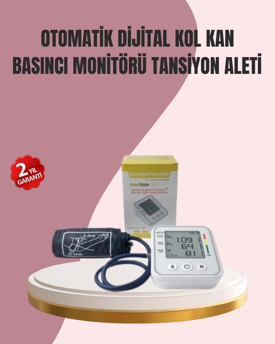 Yüksek Hassasiyetli Dijital Tansiyon Ölçer ( Lisinya ) Yüksek Hassasiyetli Dijital Tansiyon Ölçer ( Lisinya )