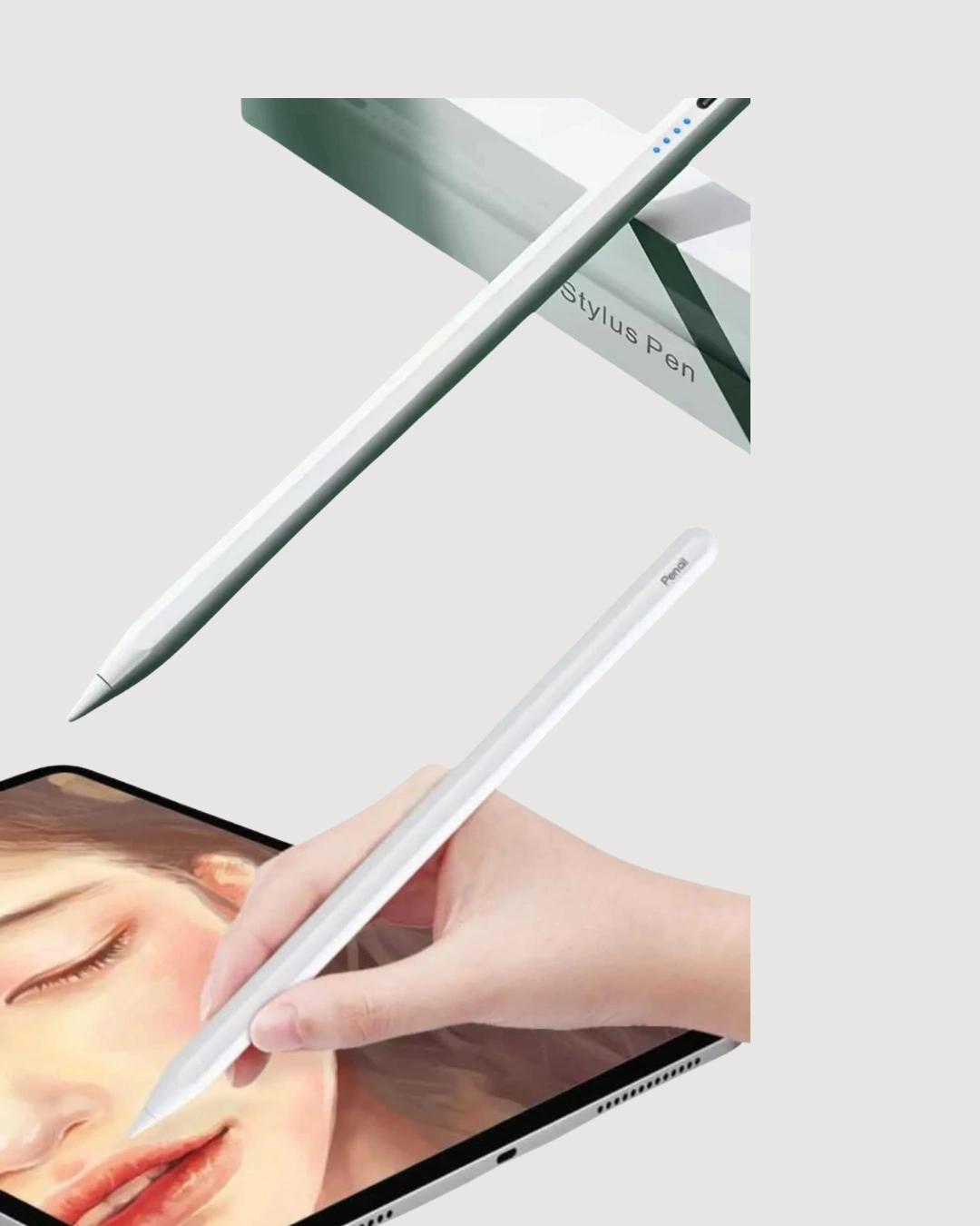 Yüksek Hassasiyetli Eğim Sensörlü Dijital Kalem – Usb-c Hızlı Şarjlı ( Lisinya )