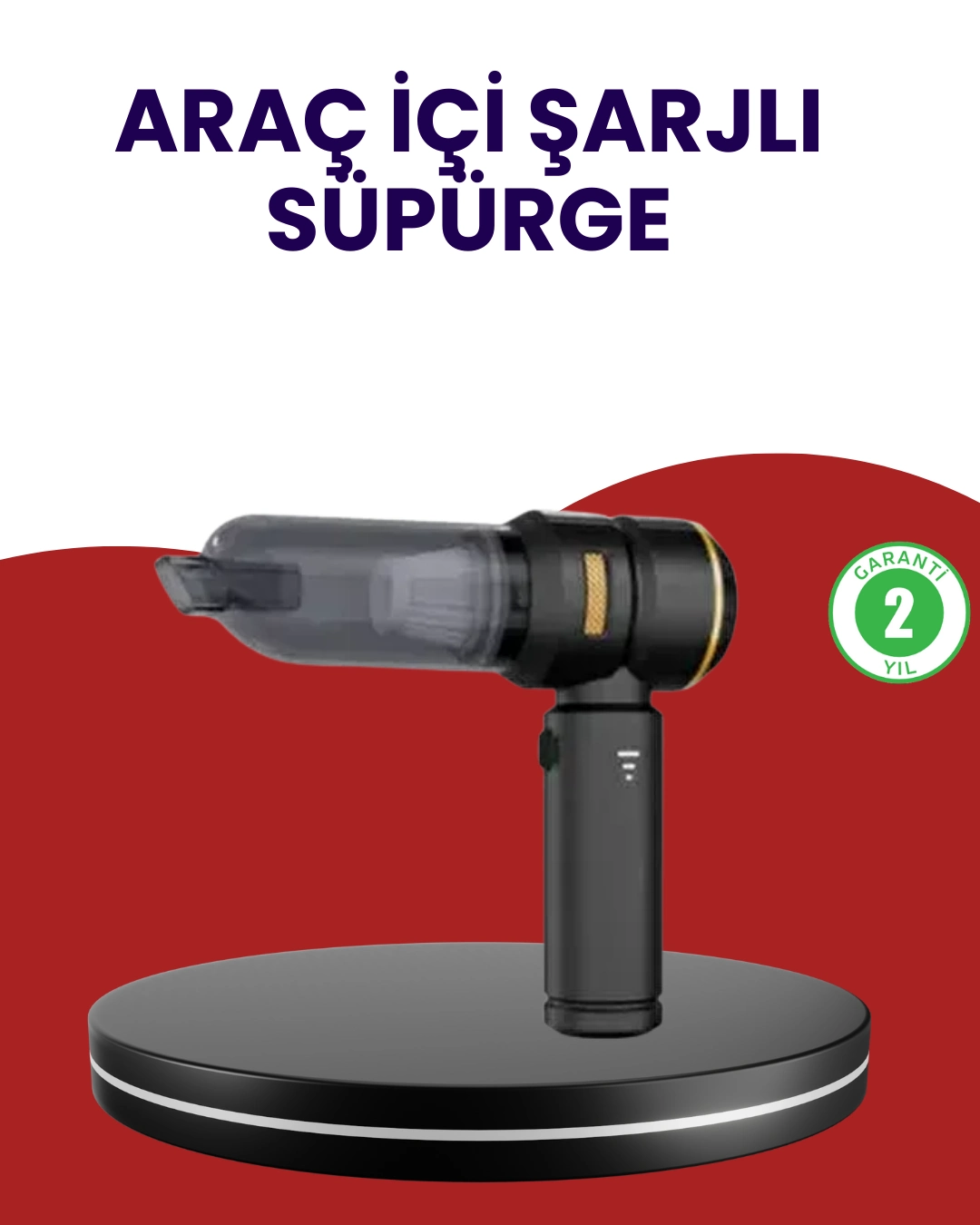 Yüksek Performanslı Araç İçi El Süpürgesi ( Lisinya )