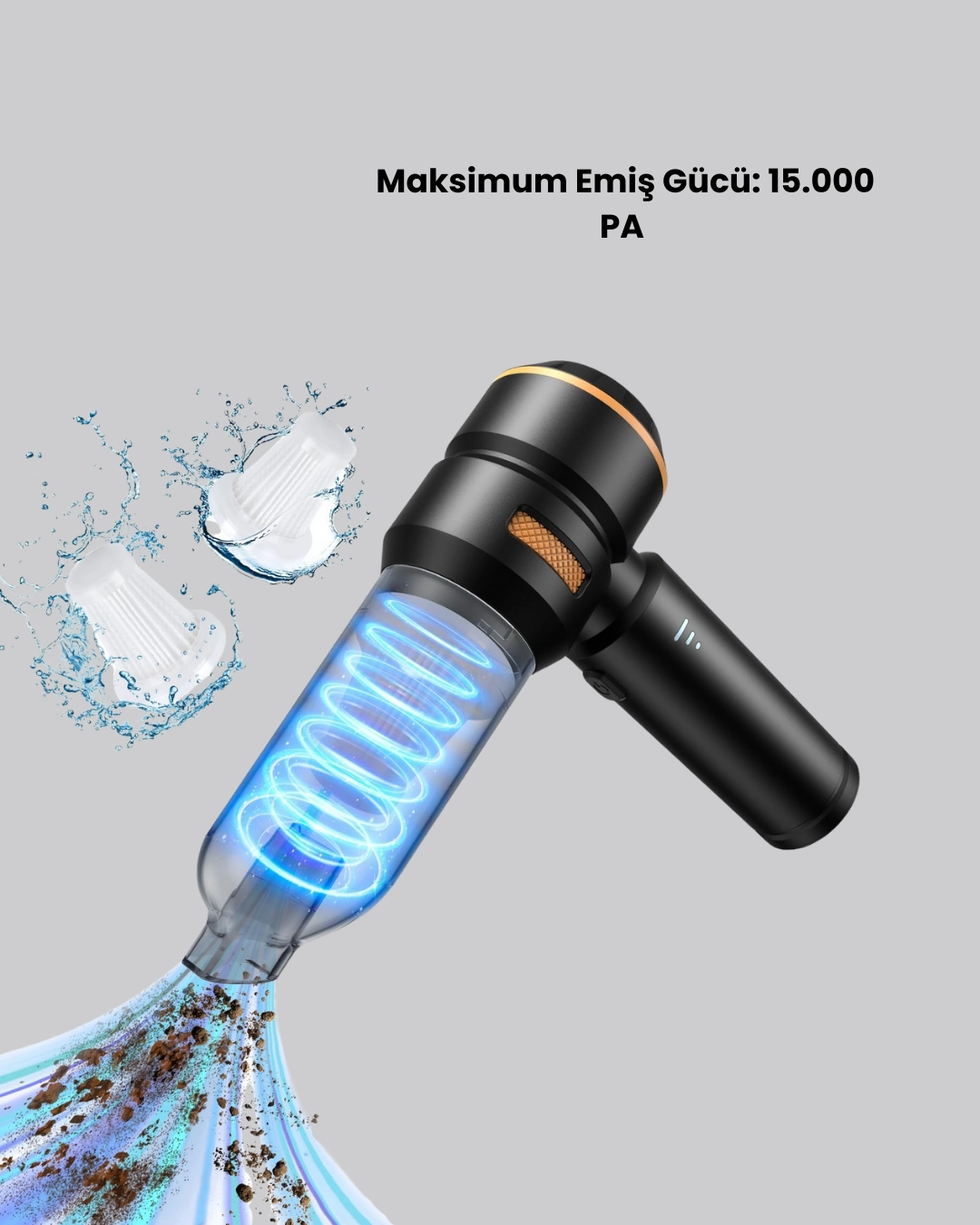 Yüksek Performanslı Araç İçi El Süpürgesi ( Lisinya )