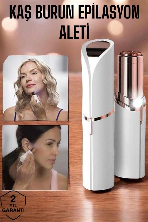 Yüksek Performanslı, Hassas Ciltler İçin Tasarlanmış Yüz Kaş Epilatörü ( Lisinya )