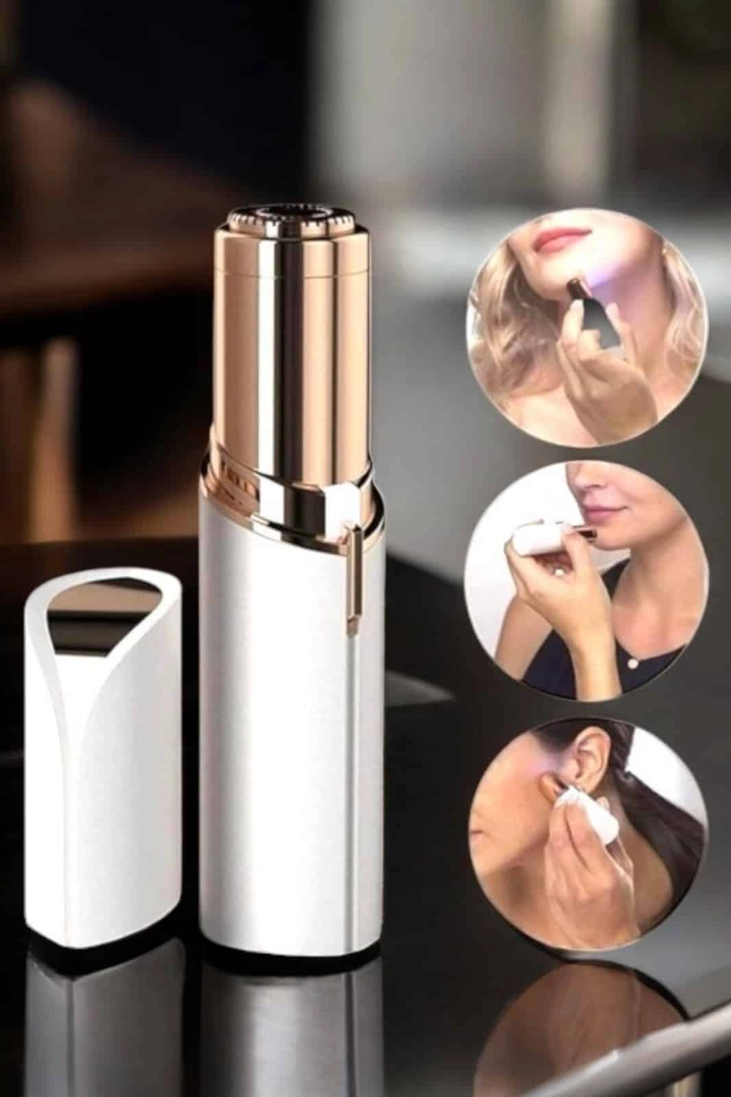 Yüksek Performanslı, Hassas Ciltler İçin Tasarlanmış Yüz Kaş Epilatörü ( Lisinya )