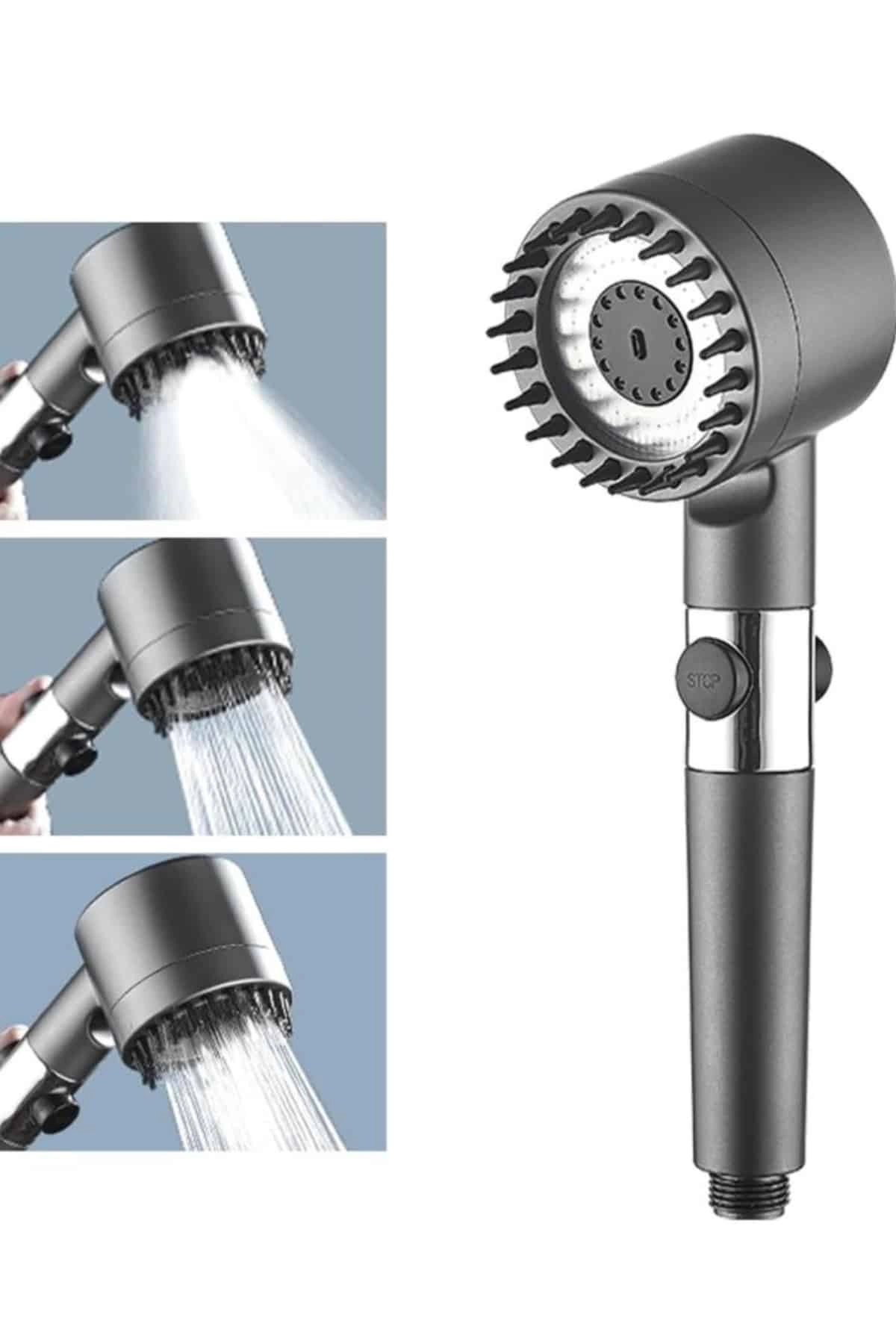 Yüksek Performanslı Masaj Etkili Su Tasarruflu Duş Başlığı Krom Kaplama Uzun Ömürlü ( Lisinya ) Yüksek Performanslı Masaj Etkili Su Tasarruflu Duş Başlığı Krom Kaplama Uzun Ömürlü ( Lisinya )