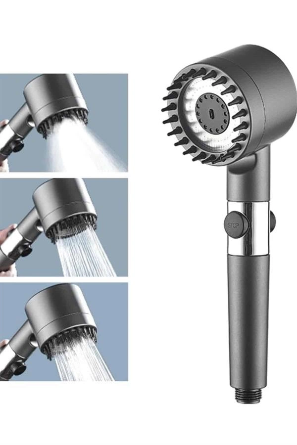 Yüksek Performanslı Masaj Etkili Su Tasarruflu Duş Başlığı Krom Kaplama Uzun Ömürlü ( Lisinya ) Yüksek Performanslı Masaj Etkili Su Tasarruflu Duş Başlığı Krom Kaplama Uzun Ömürlü ( Lisinya )