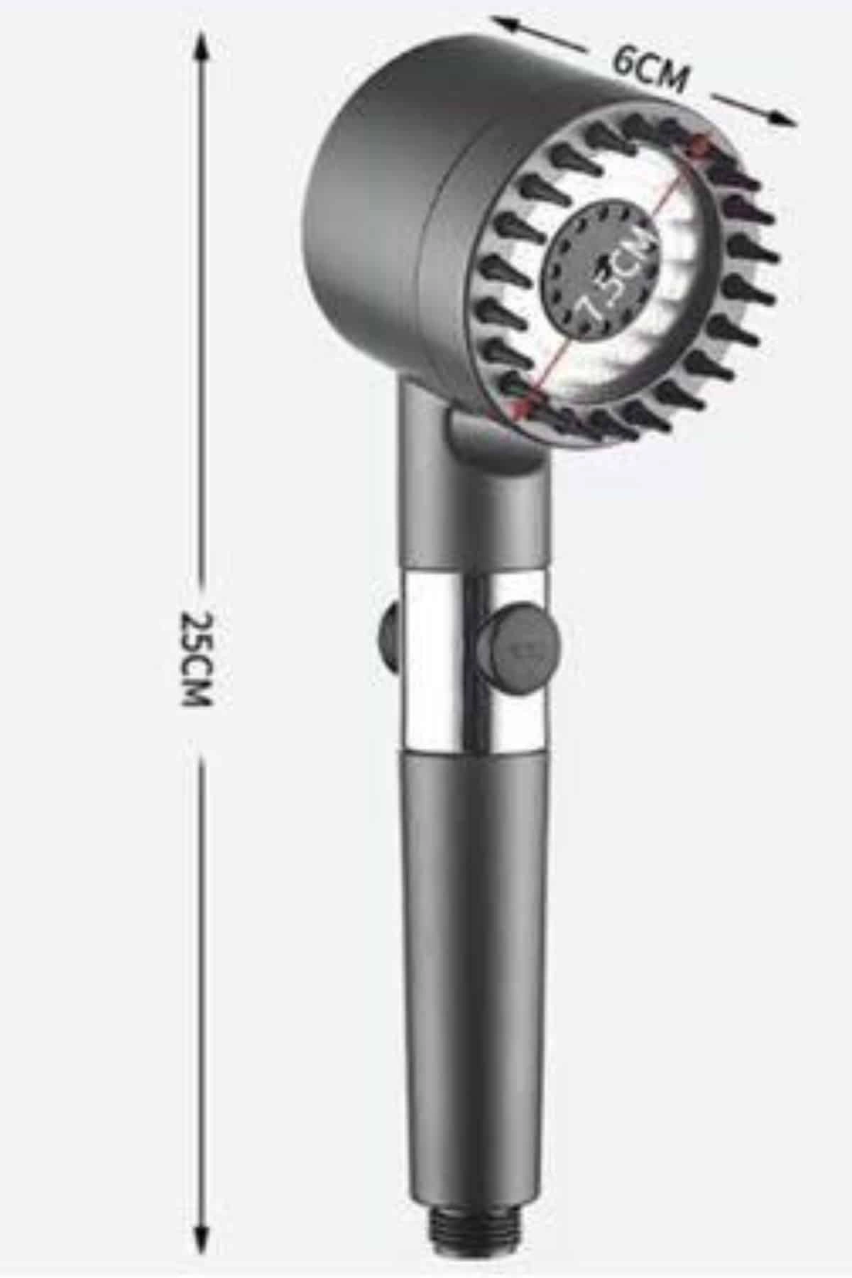 Yüksek Performanslı Masaj Etkili Su Tasarruflu Duş Başlığı Krom Kaplama Uzun Ömürlü ( Lisinya ) Yüksek Performanslı Masaj Etkili Su Tasarruflu Duş Başlığı Krom Kaplama Uzun Ömürlü ( Lisinya )