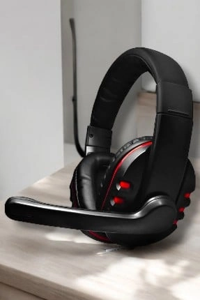 Yüksek Ses Kalitesi Ve Aktif Gürültü Engelleme Özellikli Kablolu Mikrofonlu Kulaklık ( Lisinya )