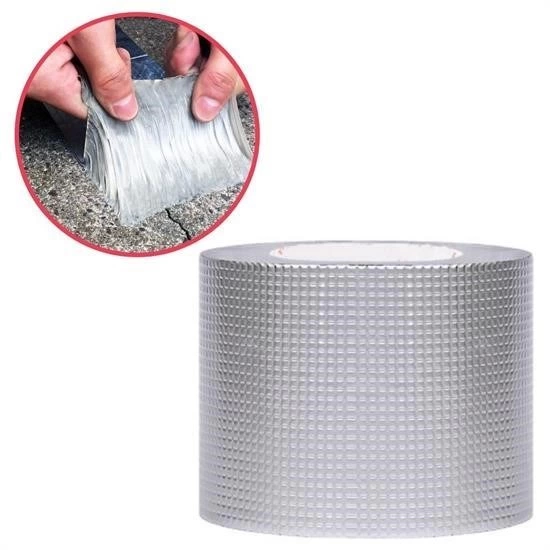Yüksek Sıcaklık Dayanan Su Geçirmez Çatı Boru Duvar Çatlak Yapışkan Bant Folyo 5 Mt X 10 Cm ( Lisinya )
