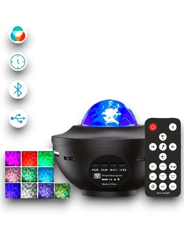 Yumurta Görünümlü Yıldızlı Projeksiyon ( Lisinya )