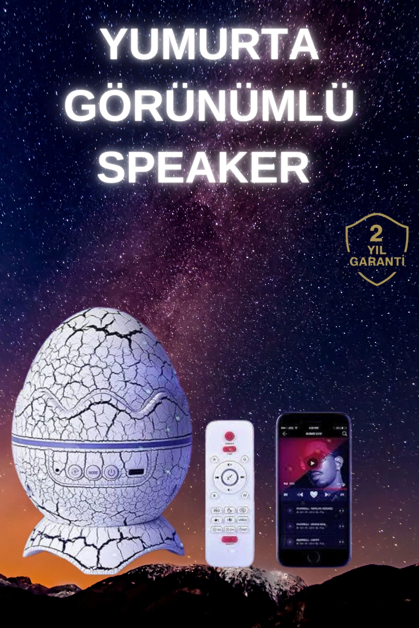 Yumurta Şeklinde Su Dalgalı Bluetooth Speaker Lamba Renkli Şarjlı ( Lisinya ) Yumurta Şeklinde Su Dalgalı Bluetooth Speaker Lamba Renkli Şarjlı ( Lisinya )