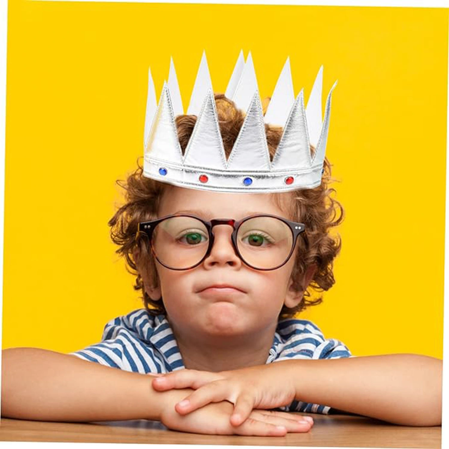 Yumuşak Gümüş Kral Tacı 55 Cm ( Lisinya ) Yumuşak Gümüş Kral Tacı 55 Cm ( Lisinya )