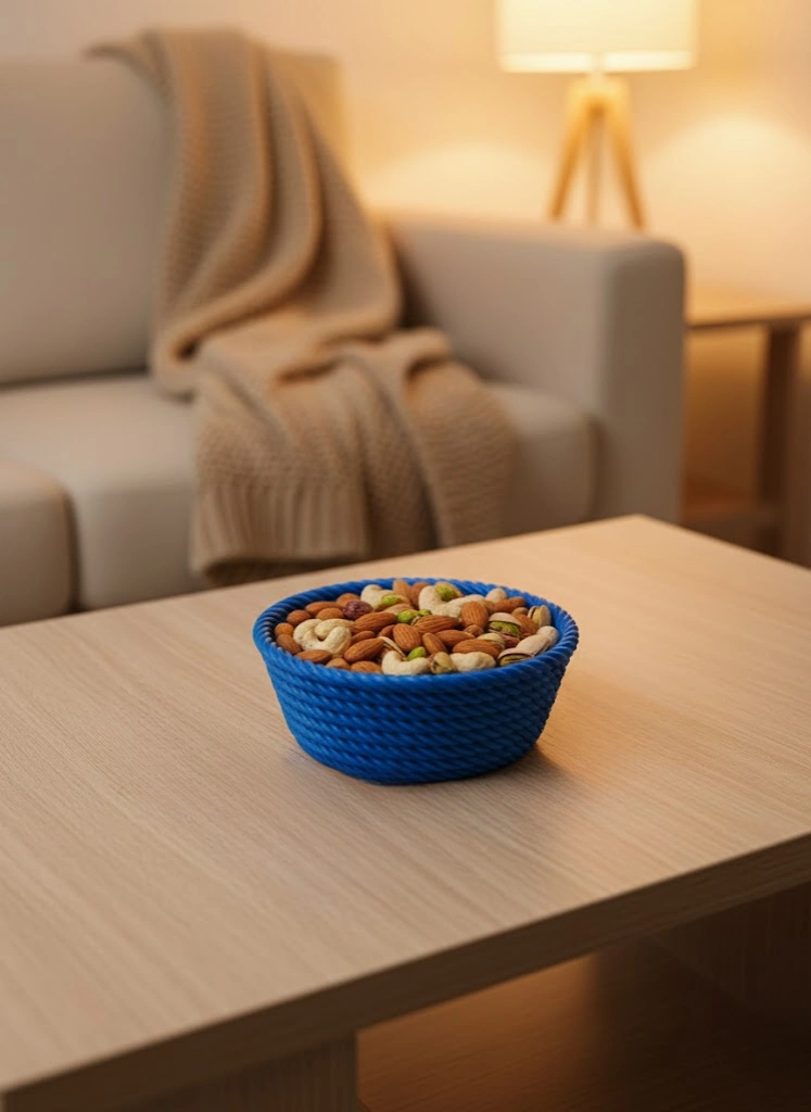 Yuvarlak Çerezlik Lacivert Şık Tasarım Ve Kompakt Boyut ( Lisinya ) Yuvarlak Çerezlik Lacivert Şık Tasarım Ve Kompakt Boyut ( Lisinya )