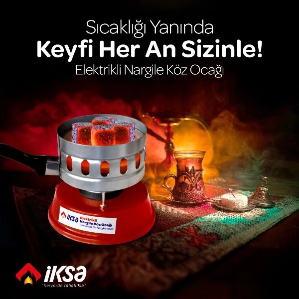 Yuvarlak Galvaniz Elektrikli Nargile Köz Ocağı ( Lisinya ) Yuvarlak Galvaniz Elektrikli Nargile Köz Ocağı ( Lisinya )