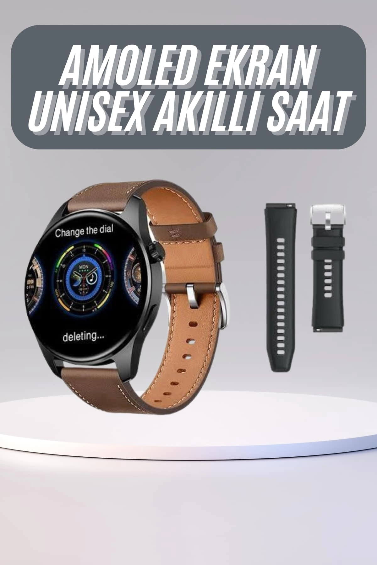 Yuvarlak Kasa 46mm Akıllı Saat Android Ve Ios Uyumlu Uyku Ve Sağlık Takibi ( Lisinya ) Yuvarlak Kasa 46mm Akıllı Saat Android Ve Ios Uyumlu Uyku Ve Sağlık Takibi ( Lisinya )