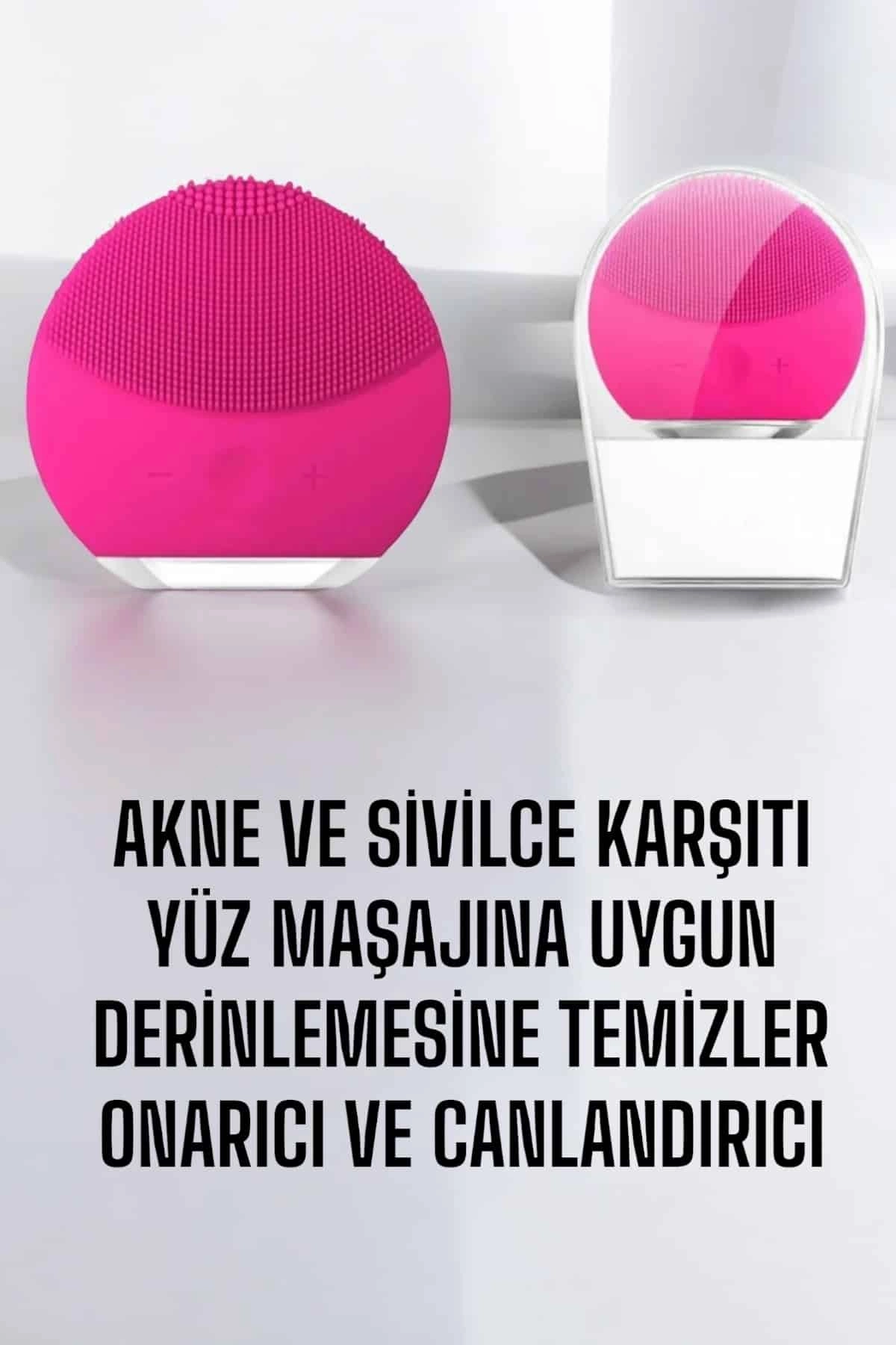 Yüz Temizleme Ve Masaj Aleti Tüm Cilt Tipleri İçin Uygun, Kan Dolaşımını Artıran ( Lisinya )