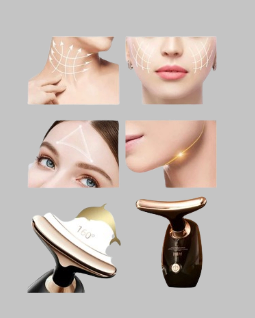 Yüz Ve Boyun İçin Cilt Sıkılaştırma Ve Kolajen Artırıcı Bakım Cihazı ( Lisinya )