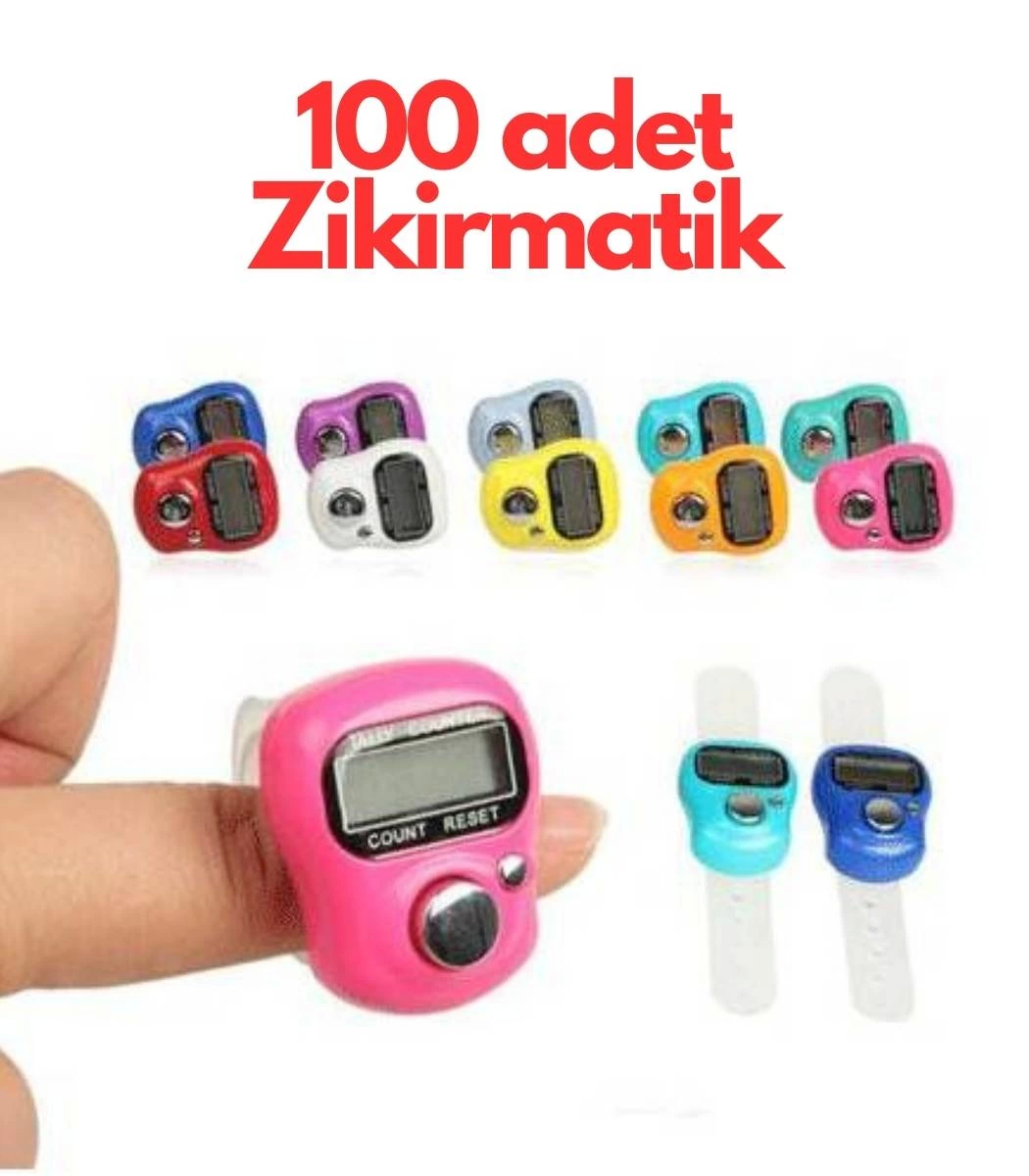 Yüzük Zikir Matik ( 100 Adet ) ( Lisinya )
