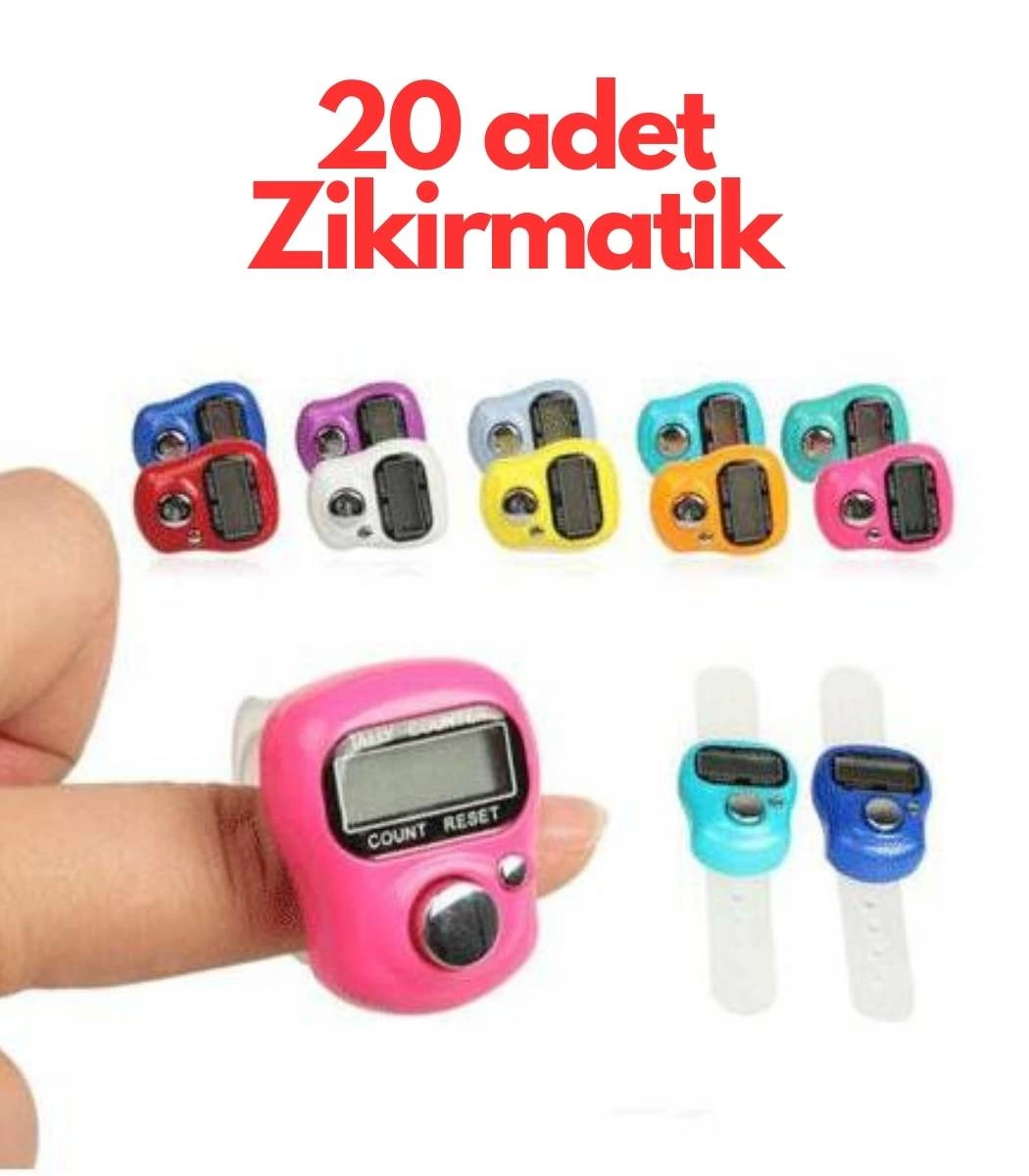 Yüzük Zikir Matik ( 20 Adet ) ( Lisinya )