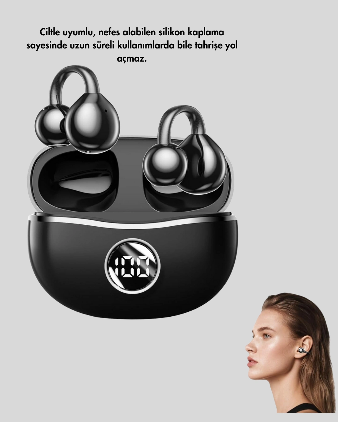 Yxg10 Siyah Bluetooth Kulaklık ( Lisinya )