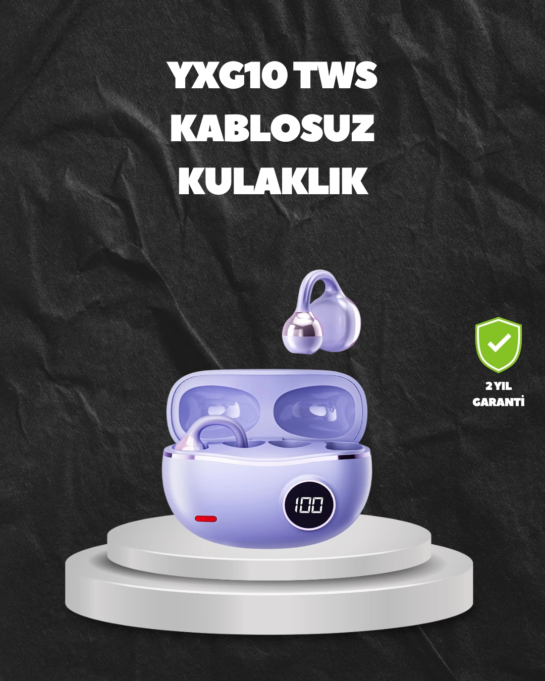 Yxg10 Tws Kablosuz Kulak İçi – Elık Kemiği İletimli, Şık Ve Hafif ( Lisinya )