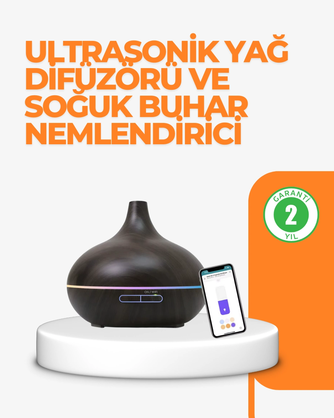 Zaman Ayarlı Ve Otomatik Kapanma Özellikli Buhar Makinesi ( Lisinya )