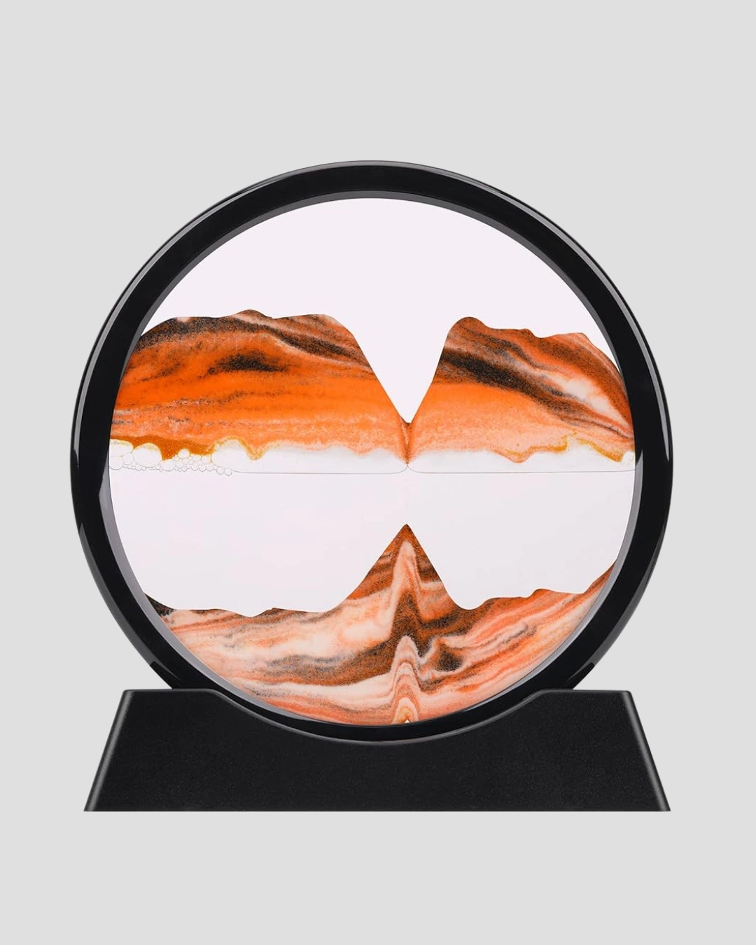 Zarif Cam Kum Saati – Ofis, Ev Ve Raf Dekoru İçin Es Tasarım ( Lisinya )