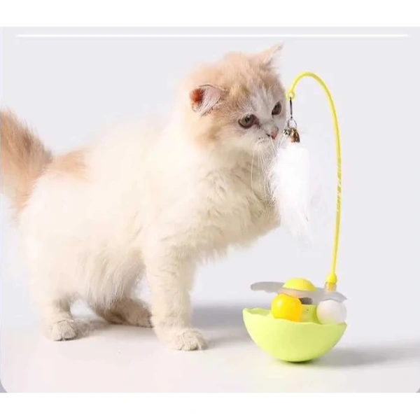 Zilli Kedi Otlu Hacıyatmaz Oyuncağı ( Lisinya ) Zilli Kedi Otlu Hacıyatmaz Oyuncağı ( Lisinya )