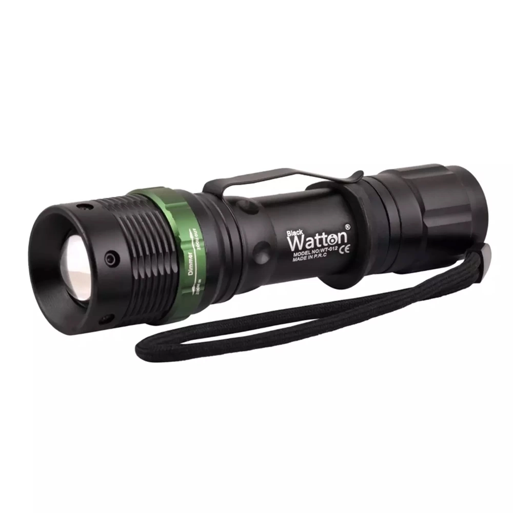 Zoomlu Oto Şarjlı El Feneri  Wt-012 ( Lisinya )