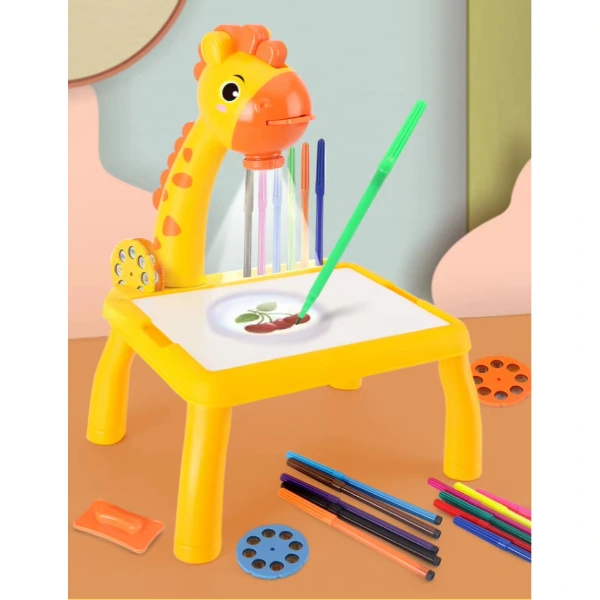 Zürafa Tasarımlı Projeksiyonlu Boyama Tahtası ( Lisinya ) Zürafa Tasarımlı Projeksiyonlu Boyama Tahtası ( Lisinya )