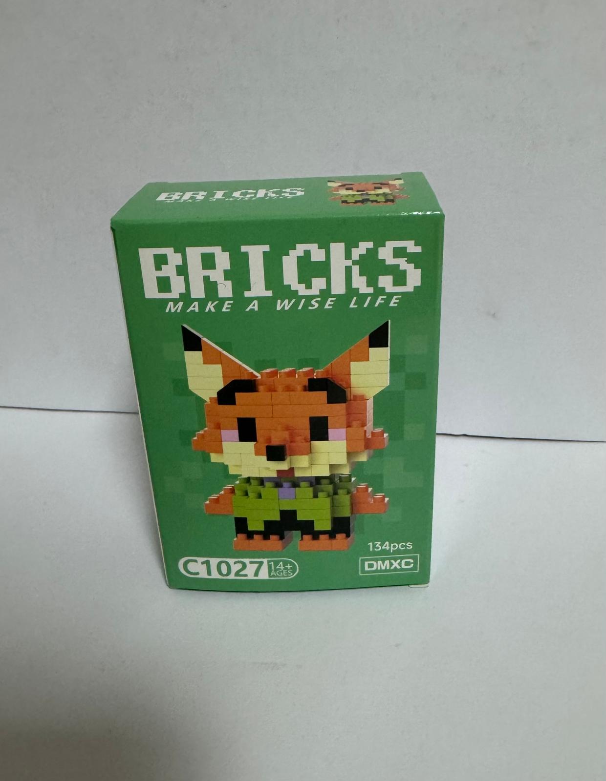 Mini Bricks Figür – Parçalı Yapı Oyuncağı – Dekoratif Koleksiyon Figürü C1027