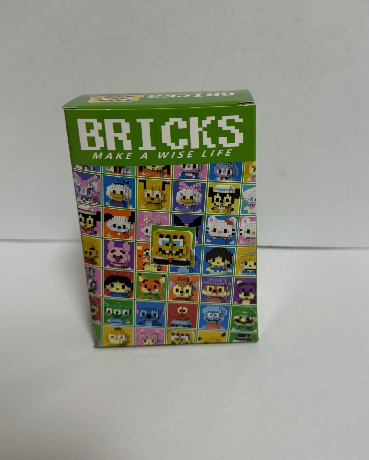Mini Bricks Figür – Parçalı Yapı Oyuncağı – Dekoratif Koleksiyon Figürü C1046