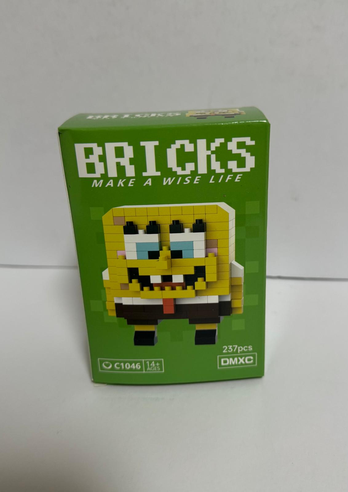 Mini Bricks Figür – Parçalı Yapı Oyuncağı – Dekoratif Koleksiyon Figürü C1046
