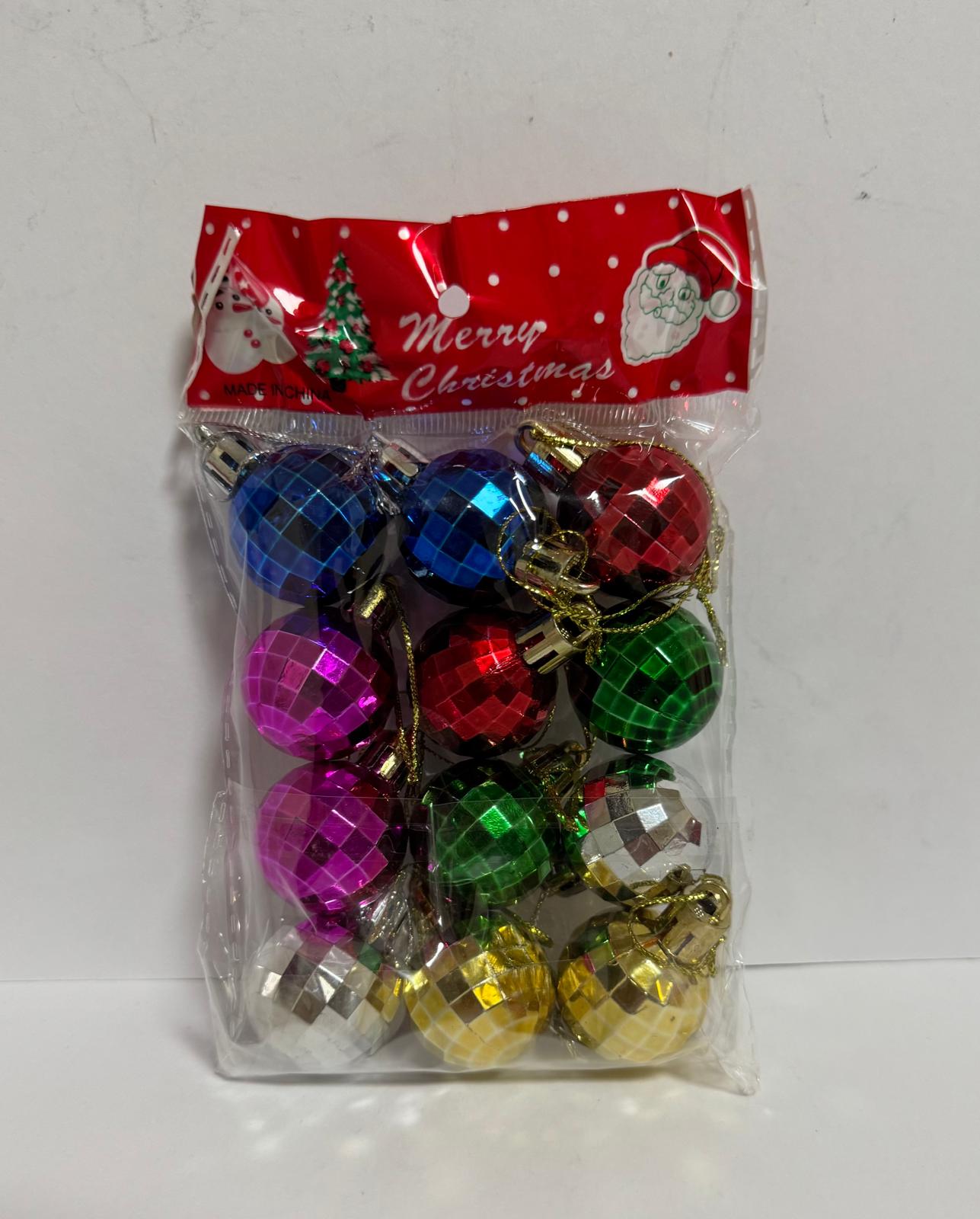 Yılbaşı Süsleri Parlak Top 12 Li Set 3 cm Yılbaşı Ağacı Süsü Yılbaşı Süsleri Parlak Top 12 Li Set 3 cm Yılbaşı Ağacı Süsü