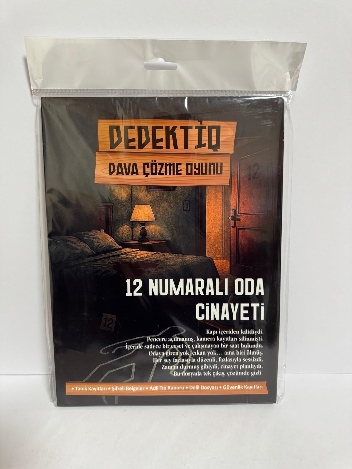 Dedektif Dava Çözme Oyunu  12 Numaralı Oda Cinayeti