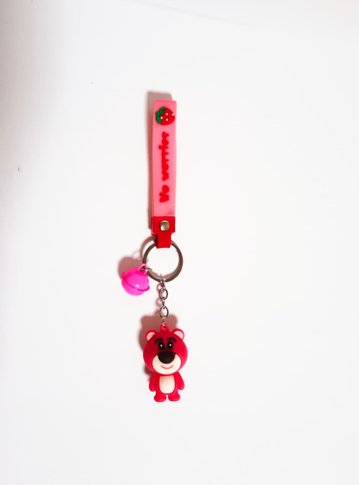 Anahtarlık Kırmızı Sevimli Ayıcık Anahtarlık Kırmızı Sevimli Ayıcık