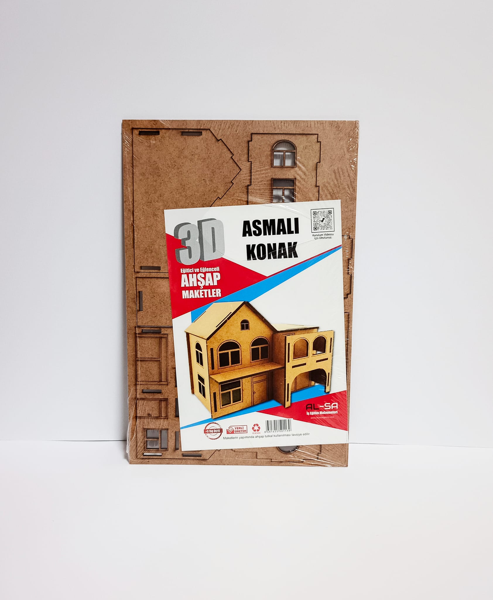 3D Ahşap Maket Asmalı Konak - 1111591-20251919