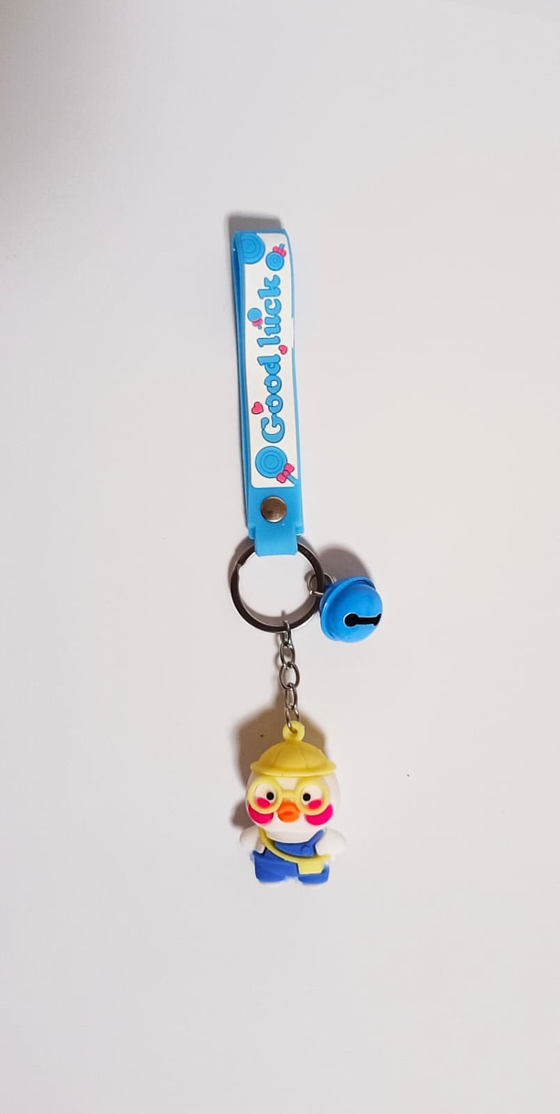 Anahtarlık Mavi Tulumlu Ördek Anahtarlık Mavi Tulumlu Ördek