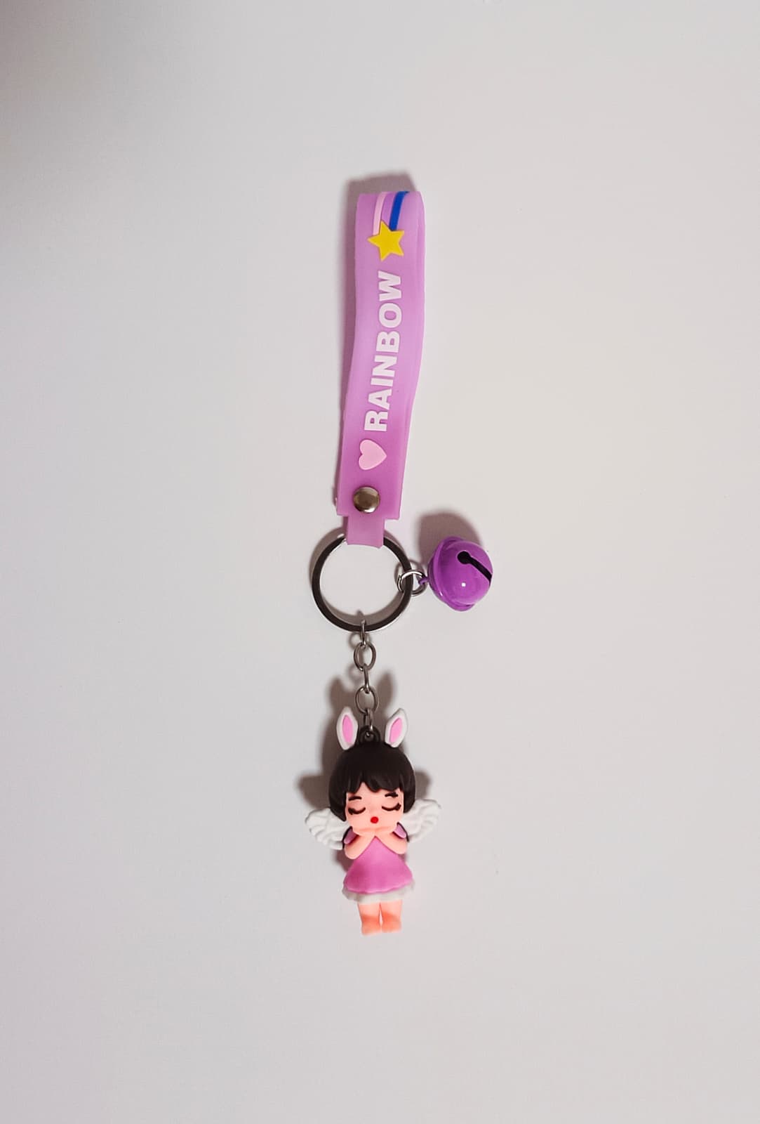 Anahtarlık Tavşan Kulaklı Bebek Melek Anahtarlık Tavşan Kulaklı Bebek Melek