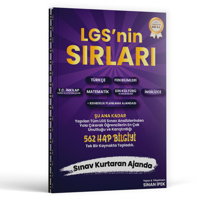 8.SINIF LGS NİN SIRLARI SİNAN İPEK - 2026-27